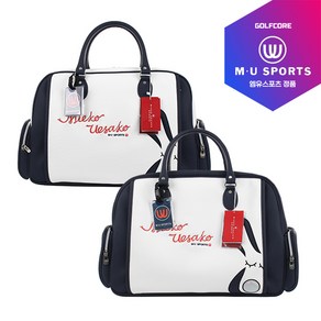 [24년신상]MU SPORTS 엠유스포츠 보스톤백(MUBB2304), 화이트