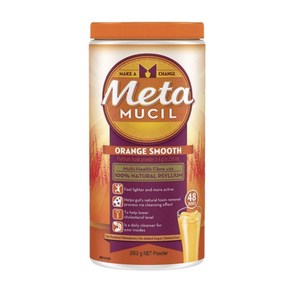 메타무실 슈가프리 스무스 오렌지맛 식이섬유 283g Metamucil Fibe Smooth Oange, 1개