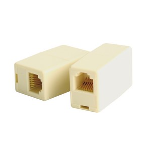 낱개 CAT5E호환 RJ45 커플러 I형 8핀 랜케이블 랜선 커넥터 거리연장 일자 젠더 잭