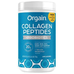 올게인 콜라겐 펩타이드 프로바이오틱스 725g Orgain Collagen Peptides + Probiotics