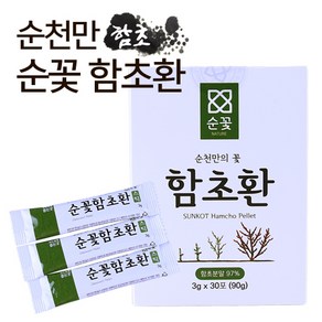 순천만 유기농 [순꽃] 함초환을 스틱으로 (3g * 30포) 1박스, 1개, 90g