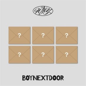 보이넥스트도어(BOYNEXTDOOR) - WHY..[LETTER Ve.], Only CD