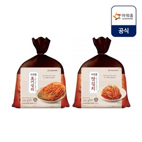 아워홈 이남김치 포기김치 맛김치 1.2kg 2종 택2, 이남김치 포기김치+맛김치 1.2kg, 1개