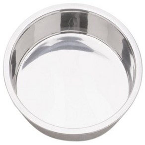 Nopo 9-Inch Stainless Steel Cake Pan Round Nopo 9인치 스테인리스 스틸 케이크 팬 원형, 1개