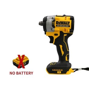 DEWALT 브러시리스 임팩트 렌치 리튬 배터리 하이 토크 충전식 20V 맥스 1/2 펄가다 전동 공구 DCF921, [01] No battey, [03] UK