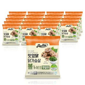 맛있닭 닭가슴살 볼 깻잎맛 100gx20팩(2kg)