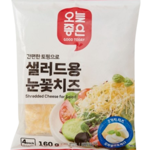 오늘좋은 샐러드용 눈꽃치즈 (40G), 160mg, 1개