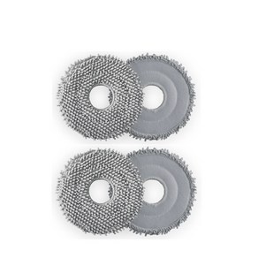 로보락 호환 Q Revo/ Revo Po / MaxV Qevo Cuv 진공 청소기용 걸레 천 예비 부품 키트 세트 액세서리, 4개