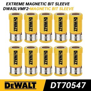 세트 드라이버 세트 전동 슬리브 무선 MAXFIT 액세서리 DEWALT 드릴 비트 임팩트 Dewalt DWASLVMF2 공구 마그네틱 비트