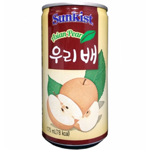 [달담박스]해태 썬키스트 우리배 175ml 60캔