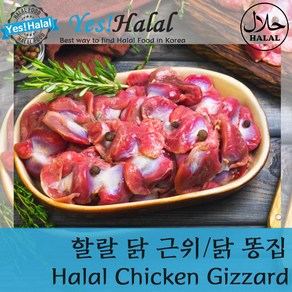 Halal Chicken Gizzard 할랄 닭근위 닭똥집 (Korea Muslim Food 700g)