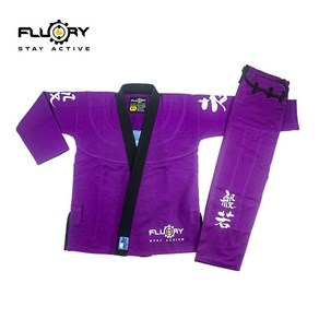 FLUORY 대회 GI BJJ 자수 여자 주짓수 도복 슈트