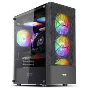 darkFlash 강화유리 PC 케이스 DK200 RGB ADVANCED