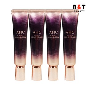 AHC 에이지리스 리얼 아이크림 포 페이스 시즌7, 30ml, 4개