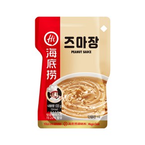 월월중국식품 하이디라오 즈마장소스 오리지널맛 120g, 3개