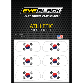 EYEBLACk 대한민국 국가대표 아이블랙 시리즈 아이패치 스티커 태극기