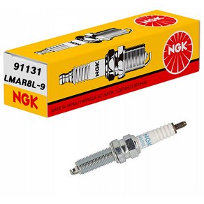 NGK SPARK PLUG 스파크 플러그 점화플러그 오토바이 스쿠터 바이크 모터사이클 PCX21년 X-MAX300 MT03 포르자300신형 91131 # 플러그 LMAR8L-9, 1개