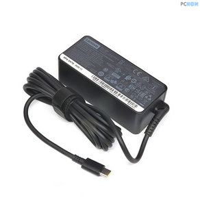 레노버 정품 어댑터 USB-C타입 45W 20V 2.25A 4X20M26256, 1개