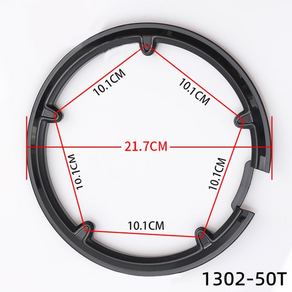 자전거 크랭크 크랭크암 커버 캡 mtb 도로 스프로킷 보호 셋 가드 보호대 체인 휠 링, 1개