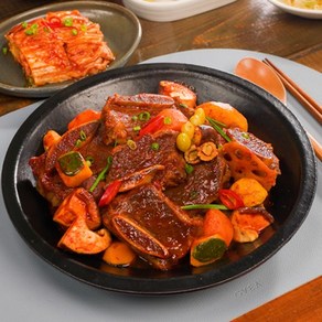 [KT알파쇼핑]이성미의 꼼꼼한 매콤 갈비찜 500g*6팩, 6개, 500g