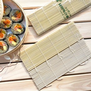 담양 국산 겉대 대나무 김발 l 일식 플레이팅 장식 김밥집 김발말이 김밥만들이 업소용, 1개