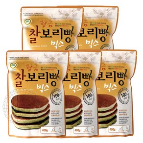 황금 찰보리빵믹스 (경주찰보리빵), 5개, 400g