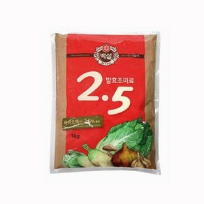 [오너클랜] CJ 제일제당 백설 조미료 핵산 1 KG, 1kg, 1개