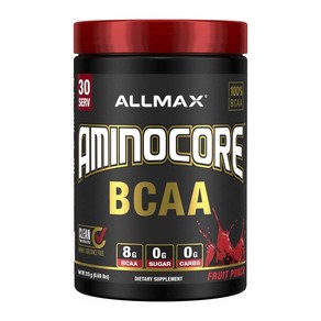 올맥스 아미노코어 BCAA 프루트 펀치, 1개, 315g