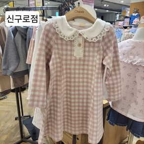 [치크(아울렛)] 치크 sh06 다이마루 고방체크 원피스 다이마루 고방체크 원피스 CKOM2483G