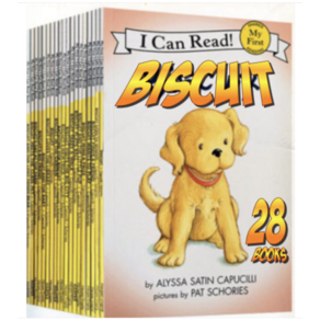 [이엔제이] 국내 당일발송 I Can Read Biscuit 아이캔리드 비스킷 28권(27권+중국어번역본1권) 세트 음원제공