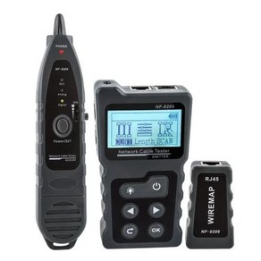 랜테스터기 랜선 케이블 멀티 네트워크 NOYAFA NF-8209 테스터 랜 RJ45 크림퍼 트래커 파인더 이더넷 압착 도구, 업체배송_NF-8209, [01] NF-8209