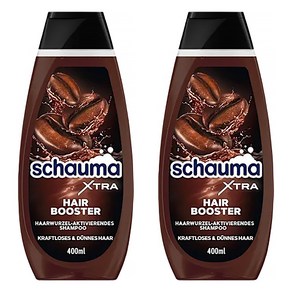 Schauma 샤우마 파워 볼륨 48h 플럼프 업 헤어 샴푸, 2개, 400ml