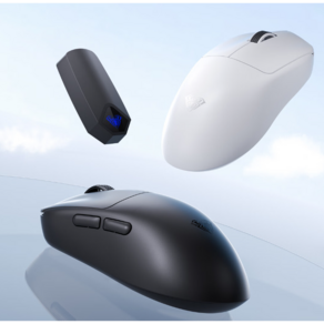 [cy] 독거미 AULA SC800 무선 게이밍 마우스 37g경량화 PAW3395 듀얼모드연동 최대26000DPI 250mah 시즌신상, SC800버전-화이트