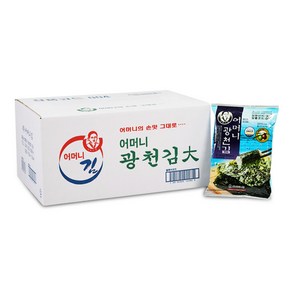 [광천어머니김 본사 발송] (대)전장김, 60g, 1박스