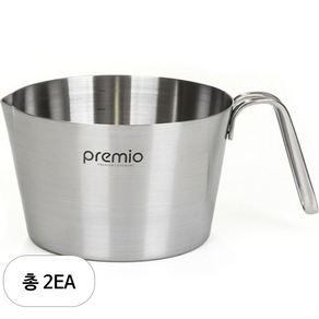 키친아트 계량컵 프리미오 IH 컵앤팟 18cm 12062, 실버, 2000ml