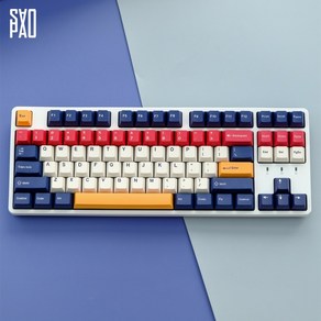 사오파오 GMK 컴포지션 st. 키캡 PBT 체리 5면 염료승화 (134키)