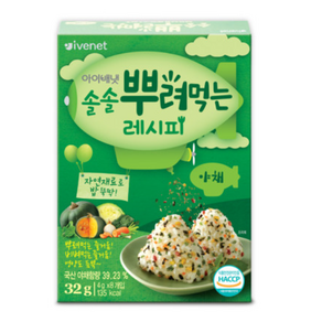 아이배냇 솔솔뿌려먹는 레시피(야채), 32g, 1개