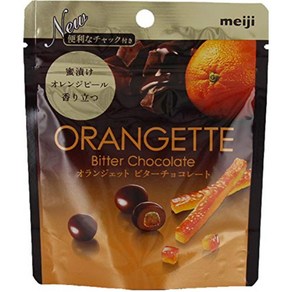 메이지 ORANGEETE 비터 오렌지 초콜릿 파우치 49gx8봉지, 8개, 49g