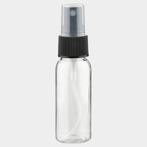 블랙캡 스프레이 투명 30ml 플라스틱 공병 소분병 화장품용기 여행, 1개