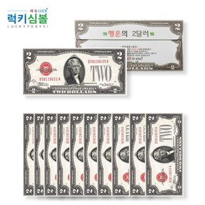 (럭키심볼)행운의 3D단면지폐 5종 1억 10억 100억 1000억 2달러 10개입 13000원 무배 행운의선물 행운의지폐 연말 새해선물 판촉물 복돈