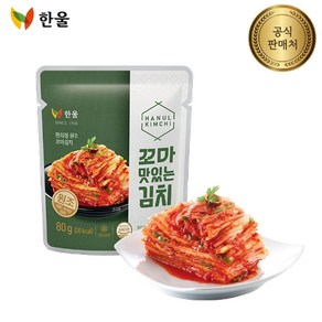 기타 한울 맛김치80g, 80g, 1개