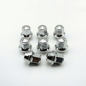 호환 포드 머스탱 엣지용 휠 너트 M14x1.5 키 21mm 육각 37mm 키가 큰 엣지 실버, [01] 10 pcs, [01] M14x1.5, 01 M14x1.5