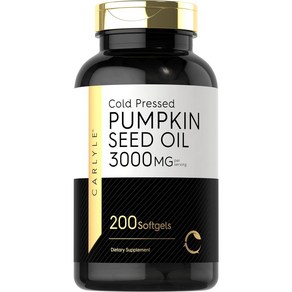 해외 Calyle Pumpkin Seed 호박씨 오메가6 9 200캡슐, 1개, 200정