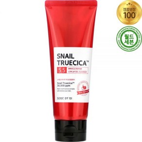 썸바이미 달팽이 스네일 트루시카 미라클 리페어 pH 5.5 약산성 젤 클렌저 100ml Snail Tuecica Miacle Repai Low ph Gel Cleanse