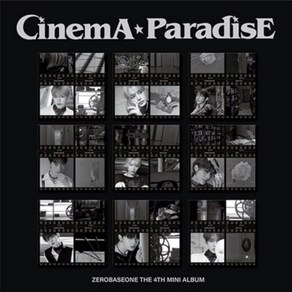 [저스트두잉]제로베이스원 ZB1 미니 4집 앨범 CINEMA PARADISE 제베원 디지팩 ve, 김태래+두잉덕조공