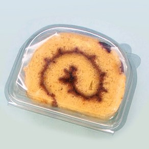 개별 포장 1pc 조각 롤케익케이스(락앤롤) [100ea], 100개, 롤케익케이스 락앤롤