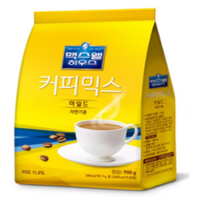 맥스웰하우스 프리미엄 마일드 자판기 커피믹스, 900g, 1개입, 12개