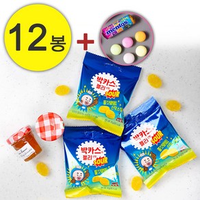 박카스 맛 젤리 26g 신맛 기본맛 기호따라 1박스 12봉+맨토스5알, 1개