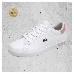 매장정품 라코스테 LACOSTE 파워코트 여자 화이트핑크 741SUJ0014-1Y9 1568309