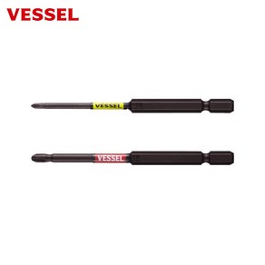 베셀 40v 샤키스보 이단 비트 SS162100 일제 비트날 십자 드라이버 토션 자석, PH2 x 4.5 x 100mm, 1개